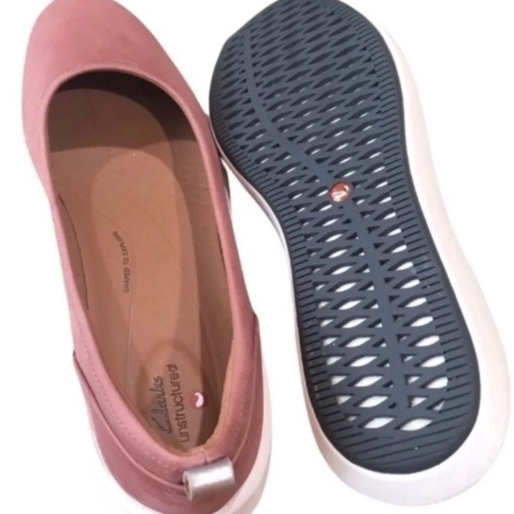 Clarks leather rose